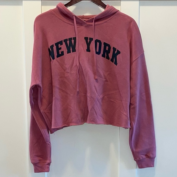New York by Torkia Apparel Tops - New York by Torkia Apparel Women’s Hooded Sweatshirt